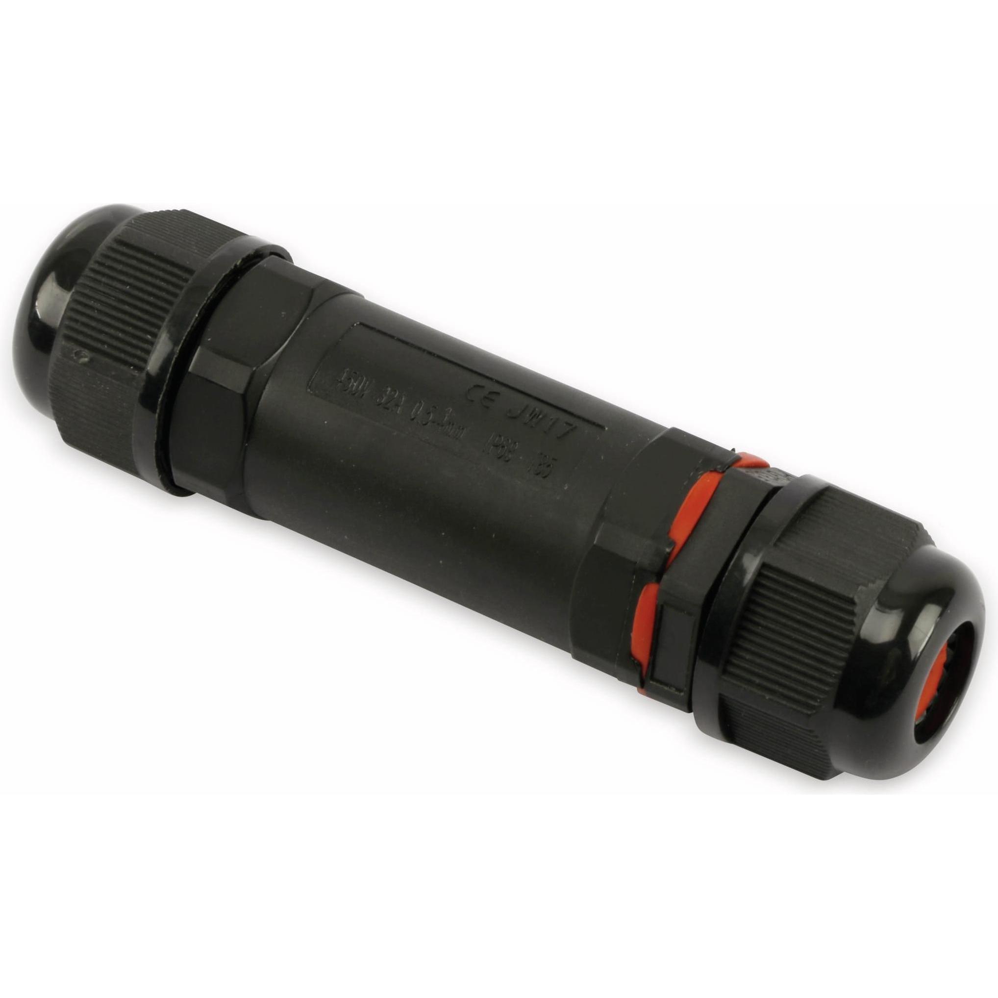 Bild von Daytools, Kabelverbindung, Kabelverbinder JW-17, 3-polig, IP68, 450V