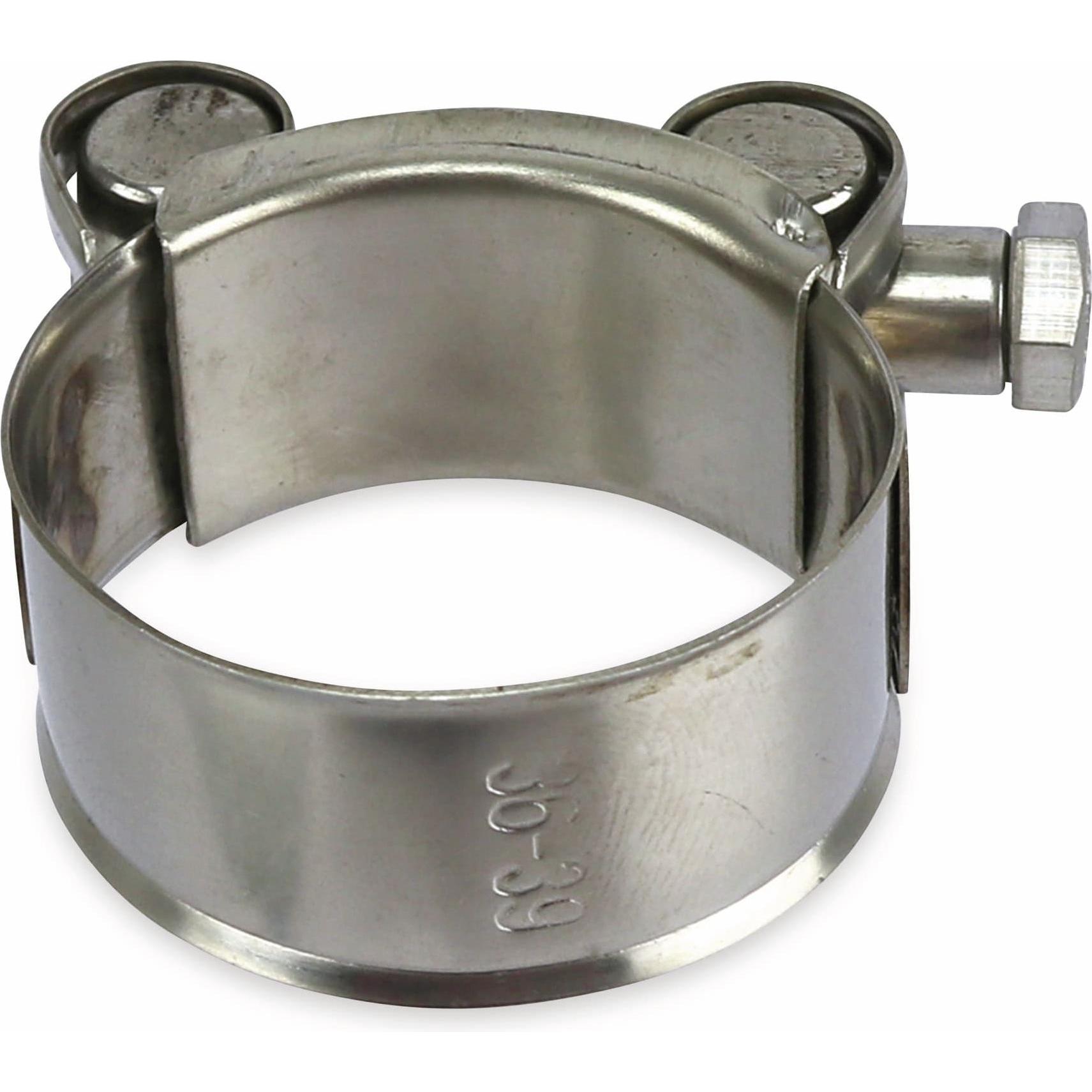 Bild von Eneroid, Schlauchanschluss + Schlauchverbinder, Gelenkbolzenschelle, 36...39mm, Edelstahl (39 mm)