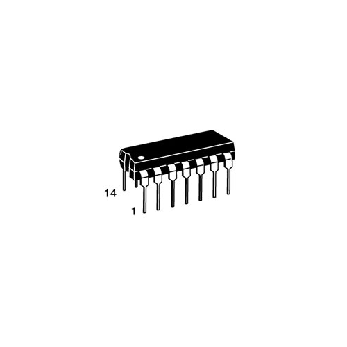 Bild von TEXAS INSTRUMENTS Operationsverstärker TL074CN im Detail