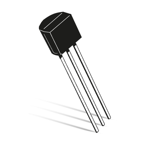 Bild von Transistor BC338-25, NPN, 25 V, 0,8 A, TO92 – Kleinleistungstransistor für vielfältige Anwendungen