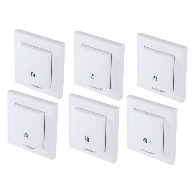Bild von Homematic IP Smart Home 150181A0, Temp. und Luftfeucht. Sensor, 6 Stück, Wetterstation