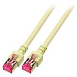 Bild von 1.00m EFB Elektronik Cat. 6 Patchkabel S/FTP RJ45 Stecker auf RJ45 Stecker Grau halogenfrei / Knickschutzelement