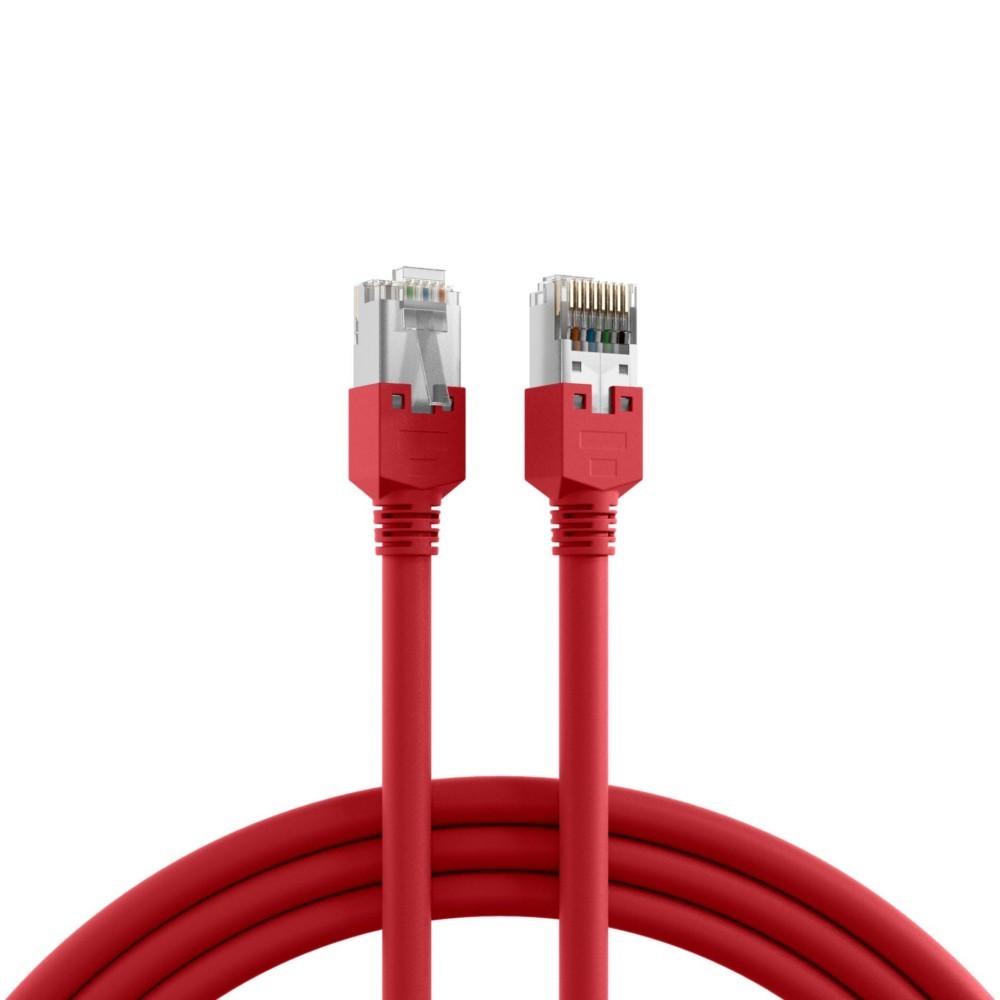 Bild von EFB-Elektronik RJ45 Patchkabel Cat.5e S/UTP PVC Dätwyler 5502 TM11 rot 5m Hersteller: EFB Elektronik (K8703.5)