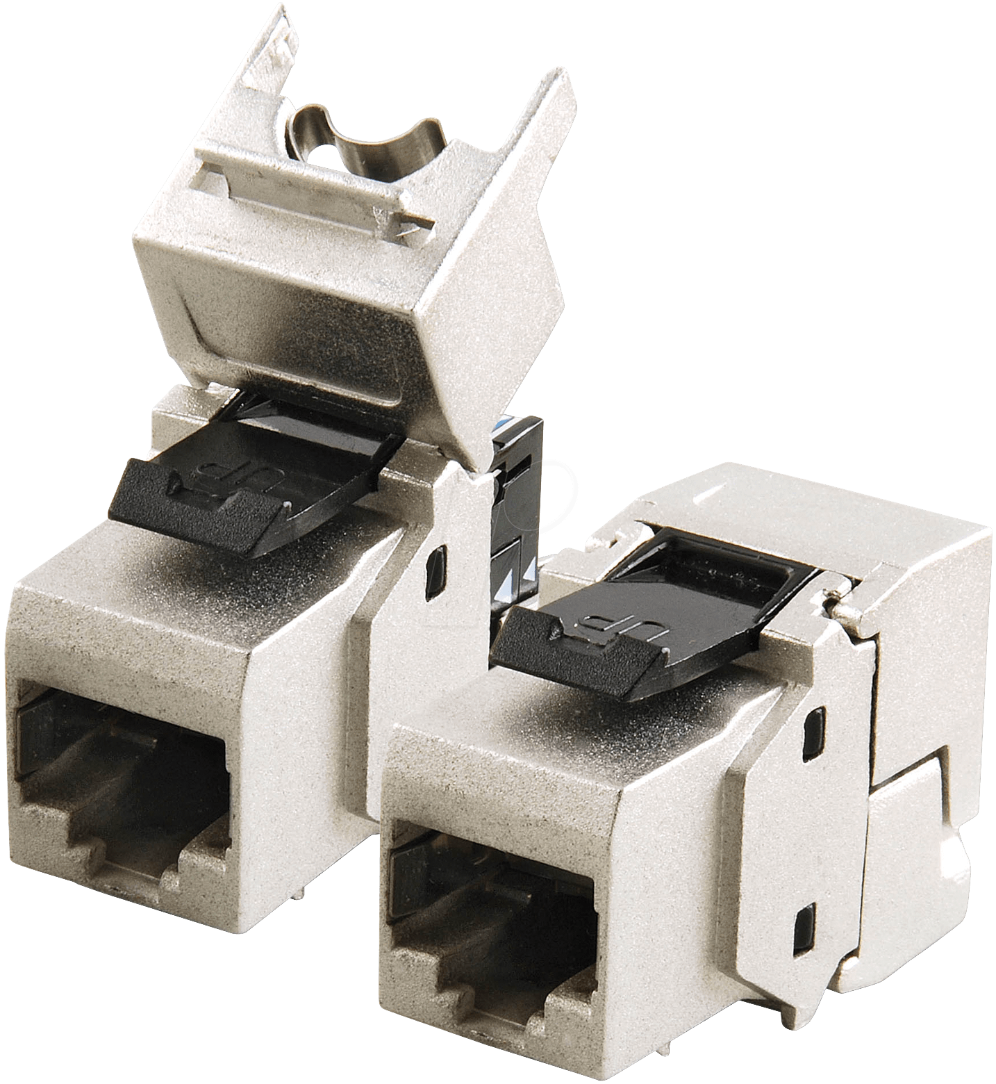 Bild von EFB Elektronik E-20070 RJ45-Einbaumodul Keystone CAT 6a