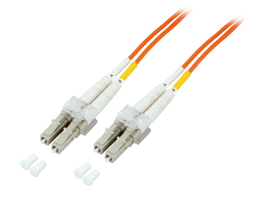 Bild von EFB-Elektronik Duplex Jumper LC-LC 50/125µ, OM2, LSZH, orange, 2.0mm, 10m Hersteller: EFB Elektronik (O0310.10)