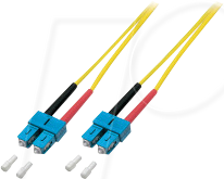 Bild von EFB-Elektronik Duplex Jumper SC-SC 9/125µ, OS2, LSZH, gelb, 3.0mm, 20m Hersteller: EFB Elektronik (O2513.20)