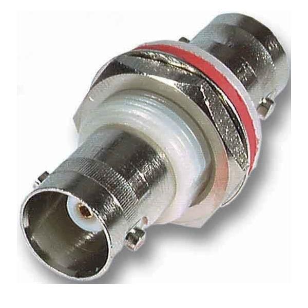 Bild von EFB-Elektronik Einlochadapter Buchse/Buchse RG59/62 75/93 Ohm mit Masseisolation Hersteller: EFB Elektronik (52580.1)