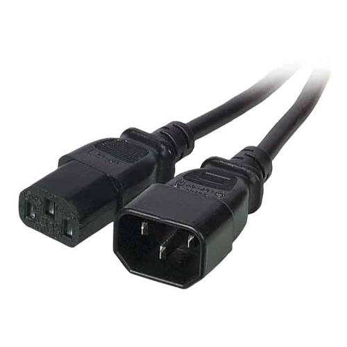 Bild von EFB-Elektronik Kabelverlängerung Stecker-Buchse,sw EK503.1