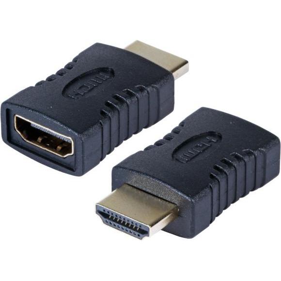 Bild von EFB Elektronik HDMI Typ A zu (HDMI), Data + Video Adapter, Schwarz