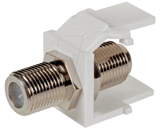Bild von EFB Elektronik Keystone Einbauadapter F-Verbinder (Stecker und Verbinder), Antennenkabel
