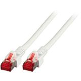 Bild von 0.15m EFB Elektronik Cat. 6 Patchkabel S/FTP RJ45 Stecker auf RJ45 Stecker Weiß LSZH / Rastnasenschutz / vergoldete Kontakte