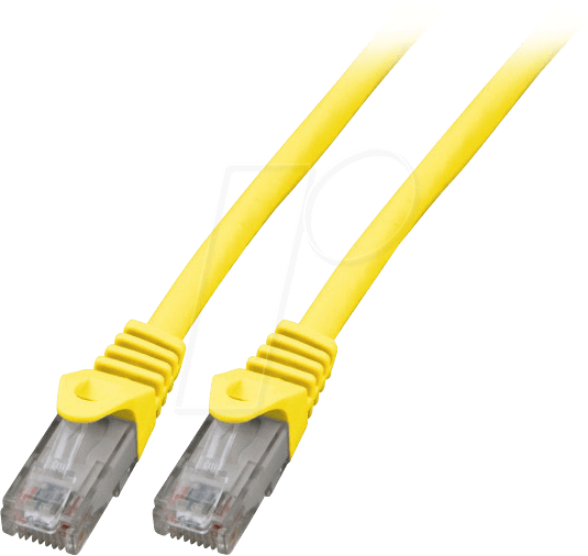 Bild von EFB-Elektronik RJ45 Patchkabel Cat.6 U/UTP LSZH CCA gelb 20m Hersteller: EFB Elektronik (K8104GE.20)