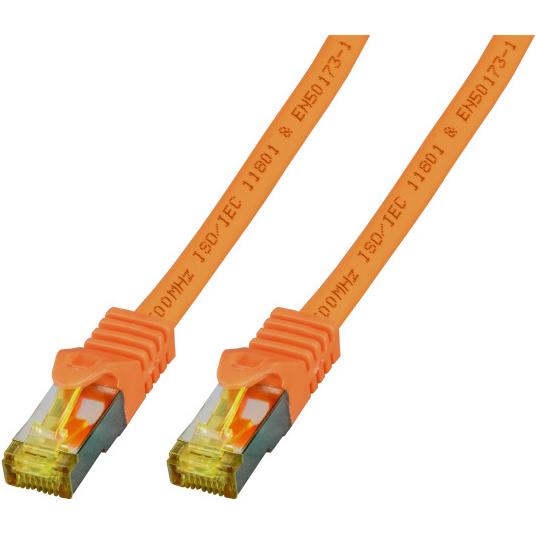 Bild von EFB-Elektronik RJ45 Patchkabel Cat.6A S/FTP LSZHCat.7 Rohkabel orange 25m Hersteller: EFB Elektronik (MK7001.25O)