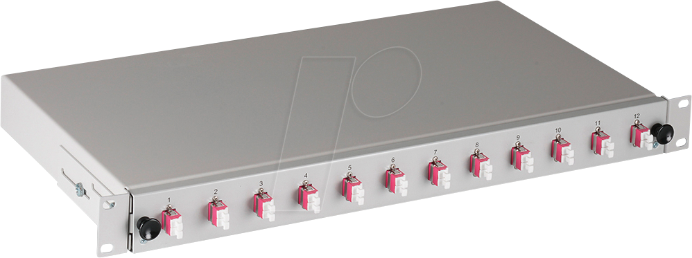 Bild von EFB-Elektronik Spleißbox LC 50/125µ OM4 ausziehbar 24 Pigtails abgesetzt/12 Kuppl. Hersteller: EFB Elektronik (BA71901.24OM4)