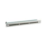 Bild von EFB-Elektronik Patchpanel STP 24xRJ45 Cat.6, 19- 1HE, RAL9005 schwarz Hersteller: EFB Elektronik (37667SW.1M)