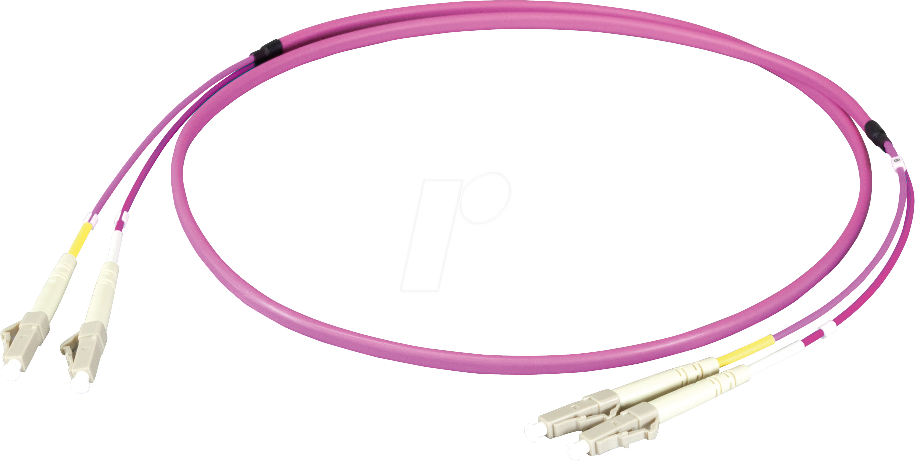 Bild von EFB-Elektronik Duplex Jumper LC-LC 50/125µ, OM4, LSZH,erika violett, Flat Twin 3x5mm, 25m Hersteller: EFB Elektronik (O0319FT.25)