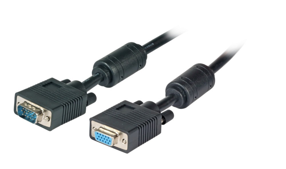 Bild von EFB-Elektronik SVGA/HDTV Verlängerung,2xHDSUB15, St/Bu, schwarz,5m Hersteller: EFB Elektronik (K5327SW.5V2)