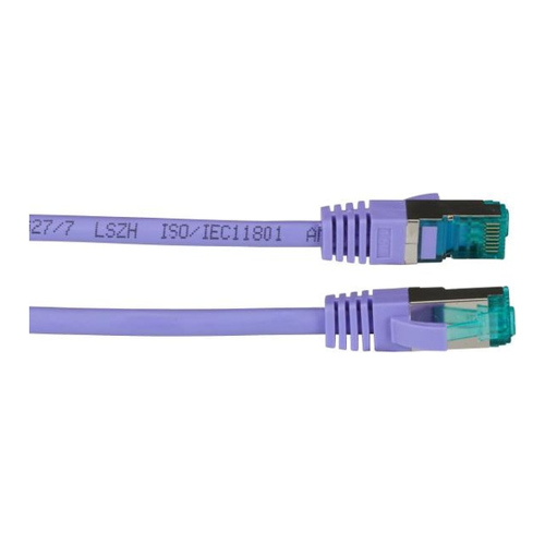 Bild von EFB MK600110VI - RJ45 Patchkabel Cat.6a S/FTP LSZH violett 10 m