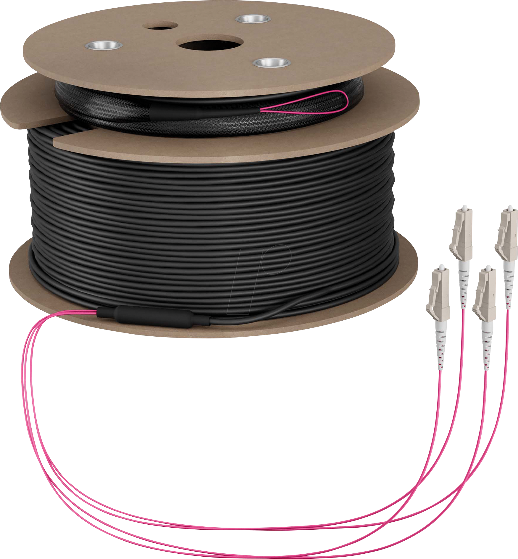 Bild von EFB Elektronik Trunkkabel U-DQ ZN BH OM4 4G 1x4 LC-LC 140m Dca LSZH - Kabel - 140 m (O8303S140OM4)