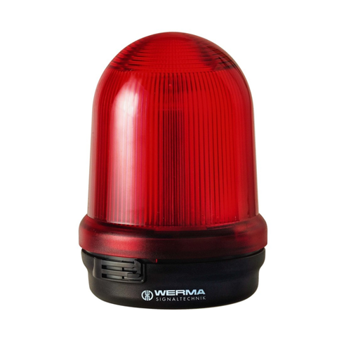 Bild von Werma Blitzleuchte 24V DC rot 82810055
