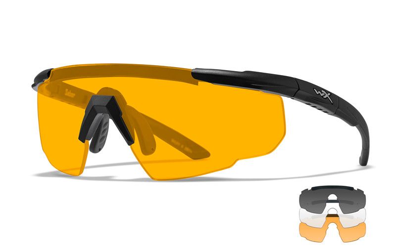 Bild von Wiley X Brille Saber Advanced grau/klar/rust mattschwarz