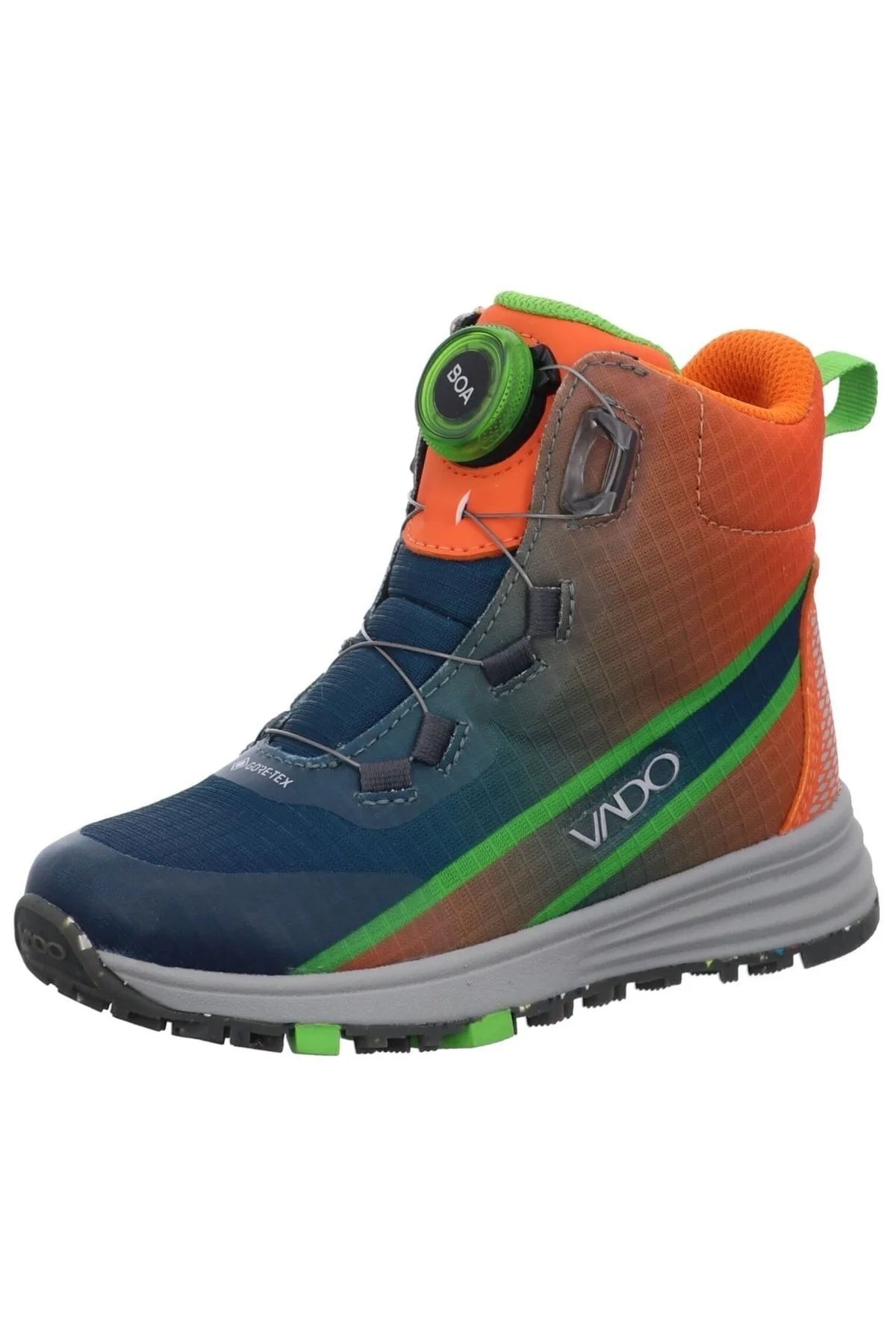 Bild von Vado Stiefelette Blau Flacher Absatz für Herren - 36