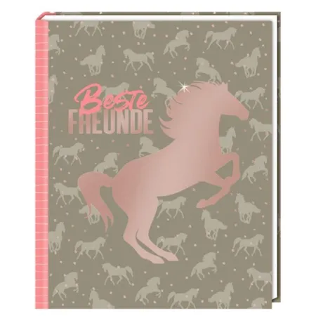 Bild von Freundebuch - I LOVE HORSES - Beste Freunde: (Muster) (Alben & Geschenke für Kinder)