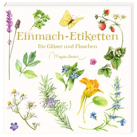 Bild von Etikettenbüchlein – Einmach-Etiketten (Marjolein Bastin): für Gläser und Flaschen