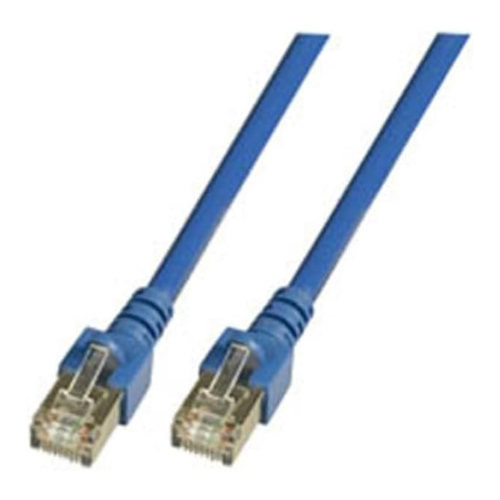 Bild von Dönges Patchkabel Cat. 5e 2xRJ45 F/UTP, 1 m, blau