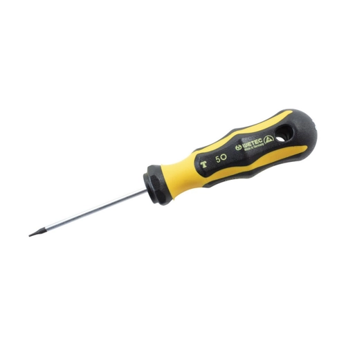 Bild von WETEC Torx-Schraubendreher T9x70 mm - ESD-sicher und praktisch