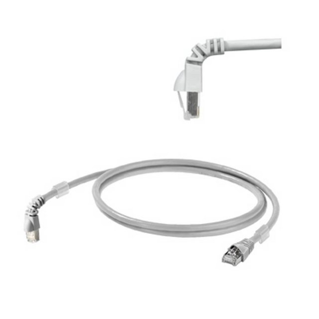Bild von WEIDMÜLLER Cat6 a S/FTP 3 m 3 m Cat6 a S/FTP (STP) grau Netzwerk-Kabel – Netzwerk-Kabel (3 m, CAT6 A, S/FTP (STP), RJ-45, RJ-45, grau)