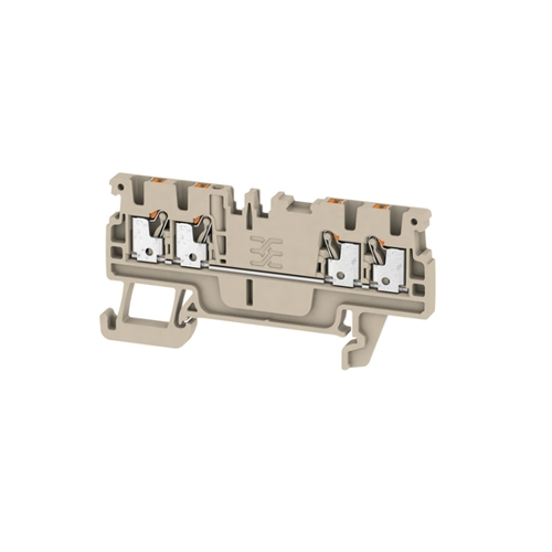 Bild von Weidmüller Durchgangsklemme 0,14-1,5 qmm, beige A4C 1.5 - 1552690000