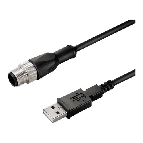 Bild von Weidmüller 2556580000 Sensor-/Aktor-Datensteckverbinder, konfektioniert M12 Stecker, gerade 1.00m P