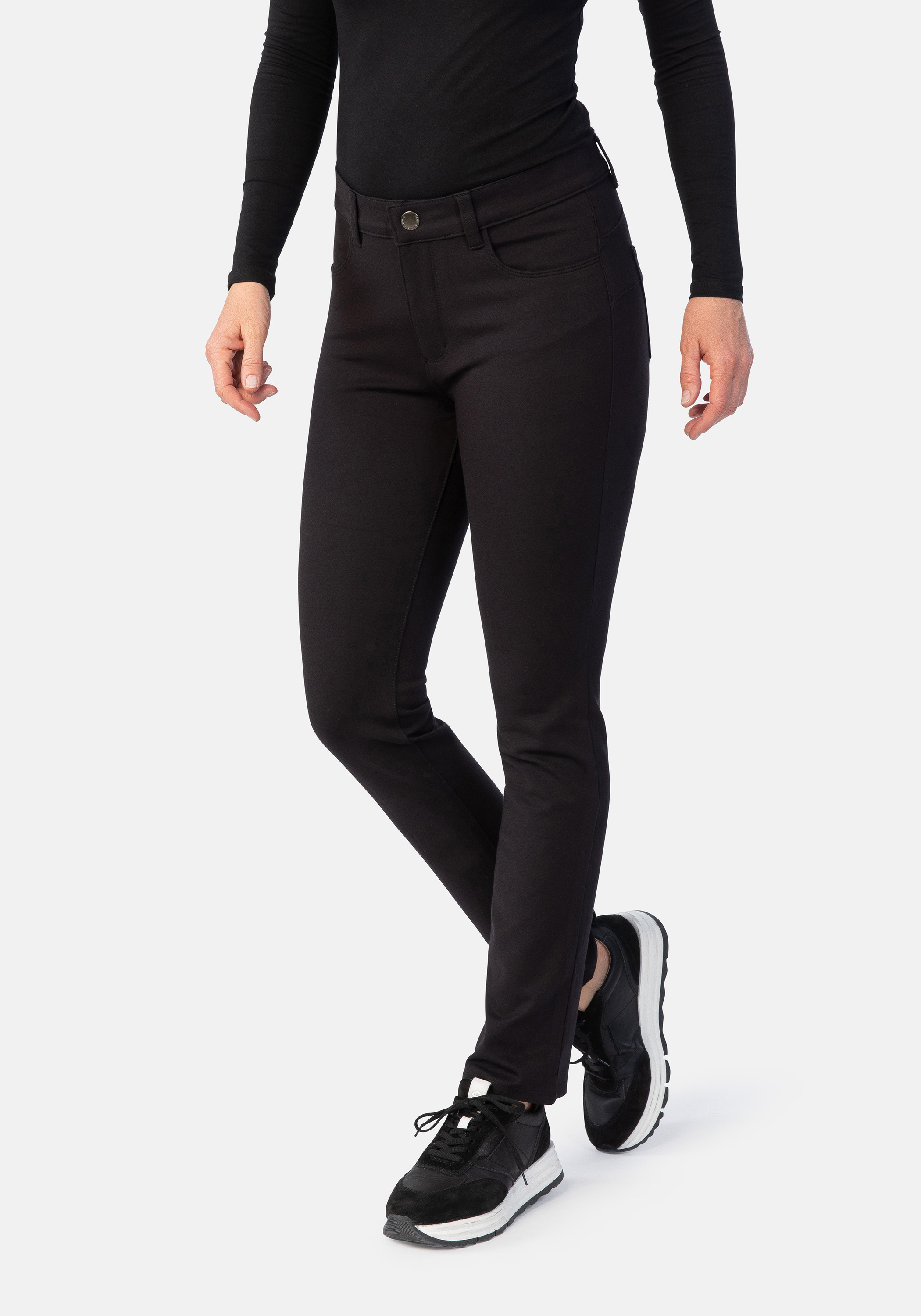 Bild von STOOKER WOMEN 5-Pocket-Hose »Milano Jersey Magic Shape Fit«, Casual Twill Coloured Magic Shape Effekt für Damen