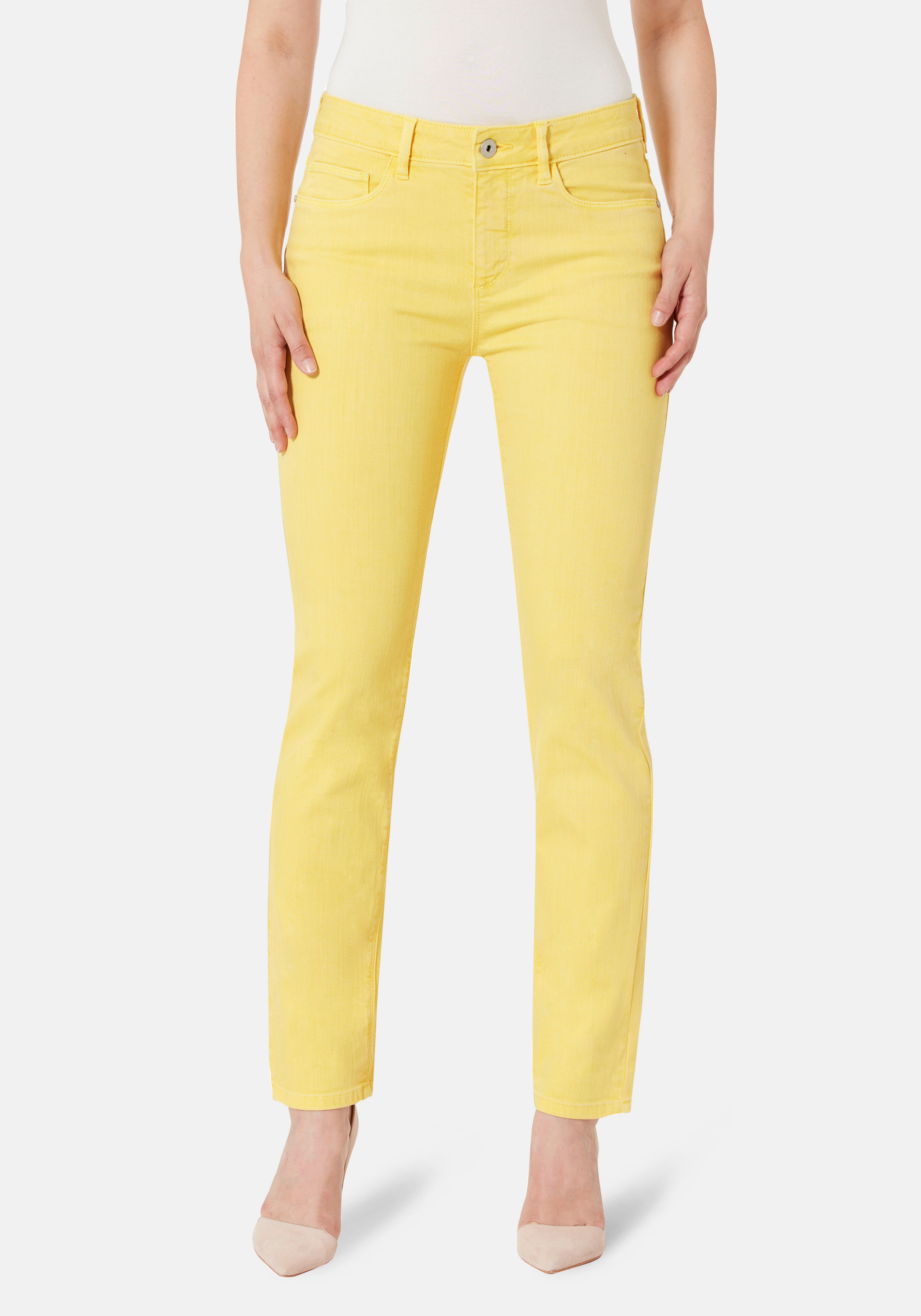 Bild von STOOKER WOMEN 5-Pocket-Hose »Zermatt Twill Straight Fit«, Straight Fit Casual Clean Wash Denim Jeans für Damen