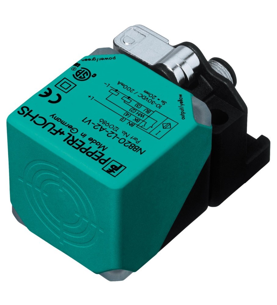 Bild von Pepperl+Fuchs Fabrik Näherungsschalter induktiv NBN40-L2-E2-V1 187484