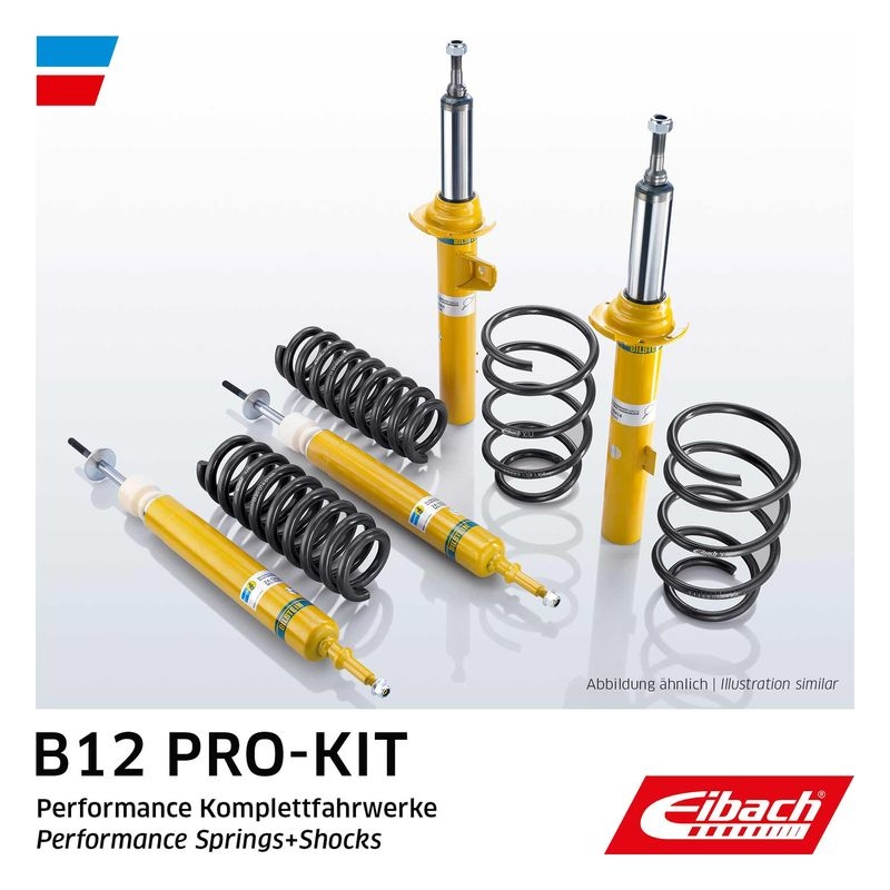 Bild von EIBACH Fahrwerkssatz, Federn/Dämpfer B12 Pro-Kit vorne rechts links Einrohr für AUDI E90-15-001-04-22