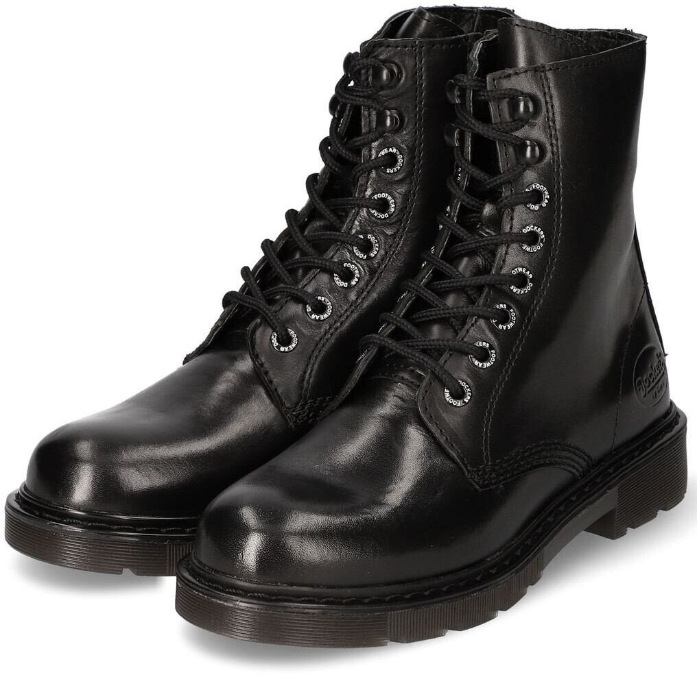 Bild von DOCKERS BY GERLI Damen 45EN201-100100 Combat Boots, schwarz, 36 EU