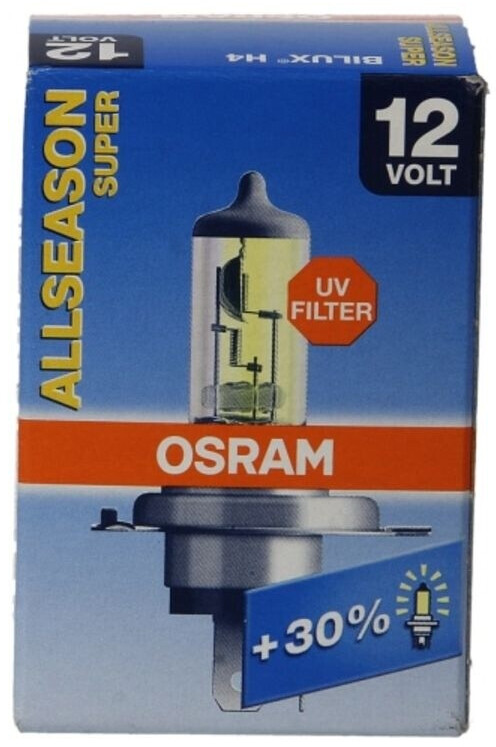 Bild von OSRAM 64193ALS Glühlampe, Fernscheinwerfer H4 12V 60/55W 3000K Halogen AUDI: A3 Hatchback, A4 B5 Saloon, A4 B5 Avant, VOLKSWAGEN: Passat B5 Estate