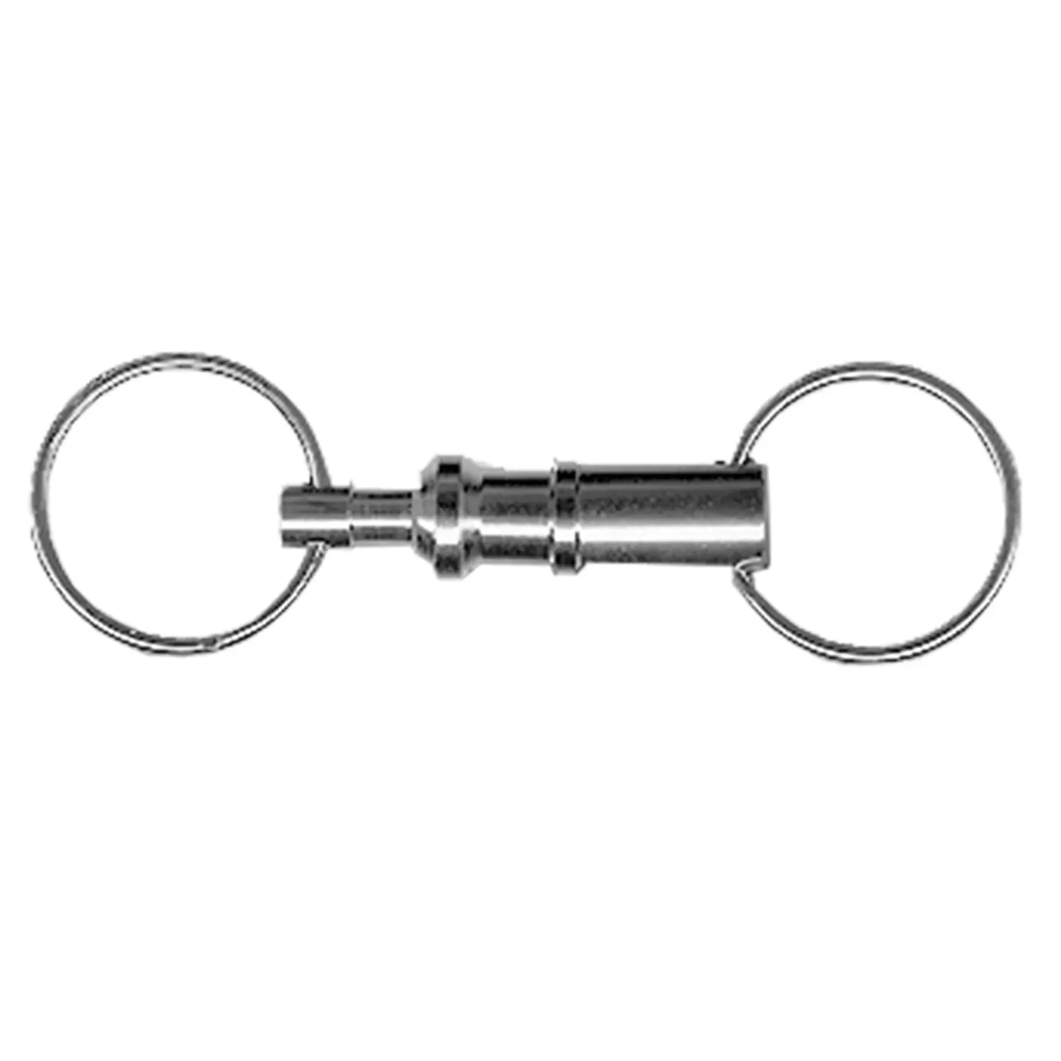 Bild von Schlüsselanhänger Universalverschluß Quick Release silberfarben