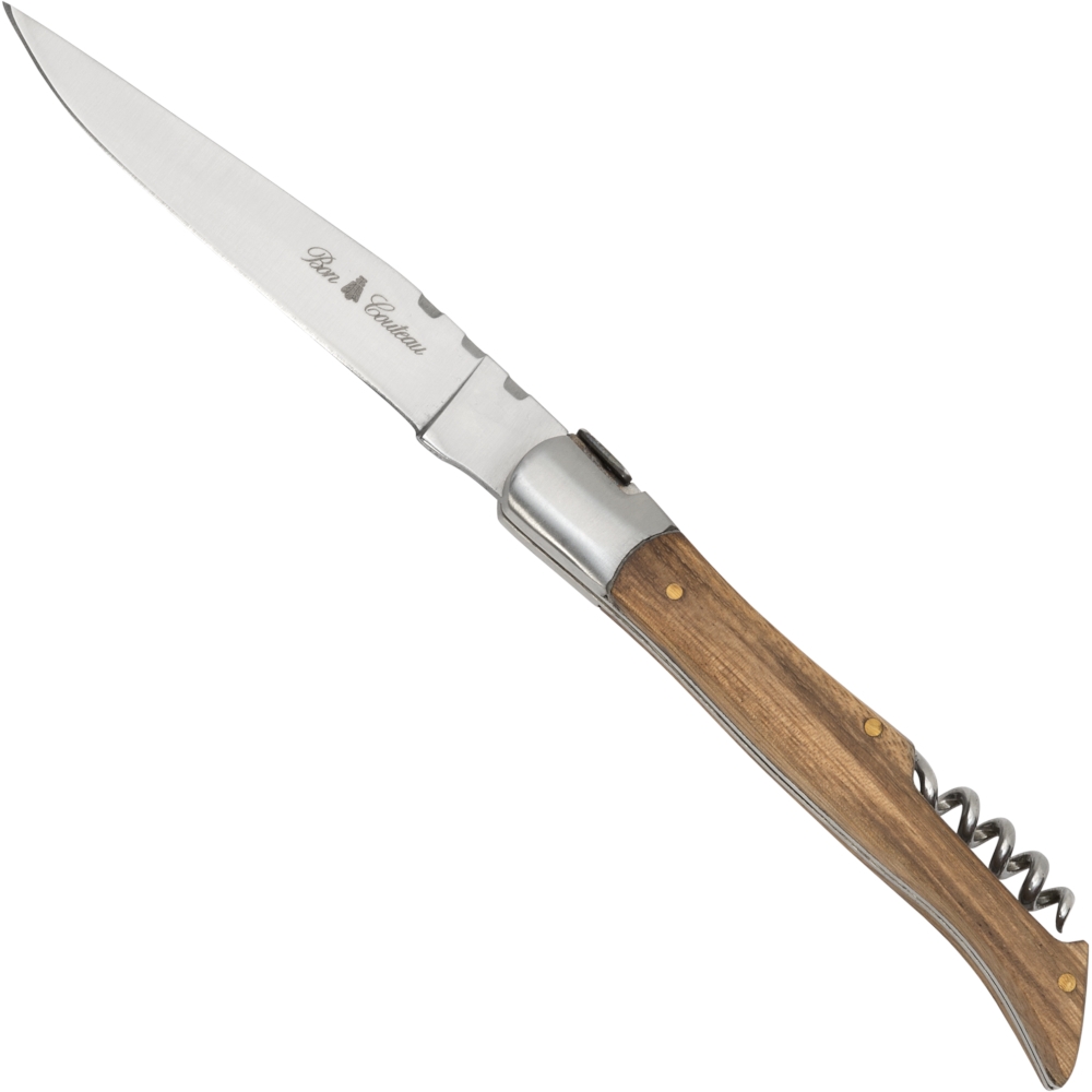 Bild von Taschenmesser Bon Couteau Zebraholz Korkenzieher