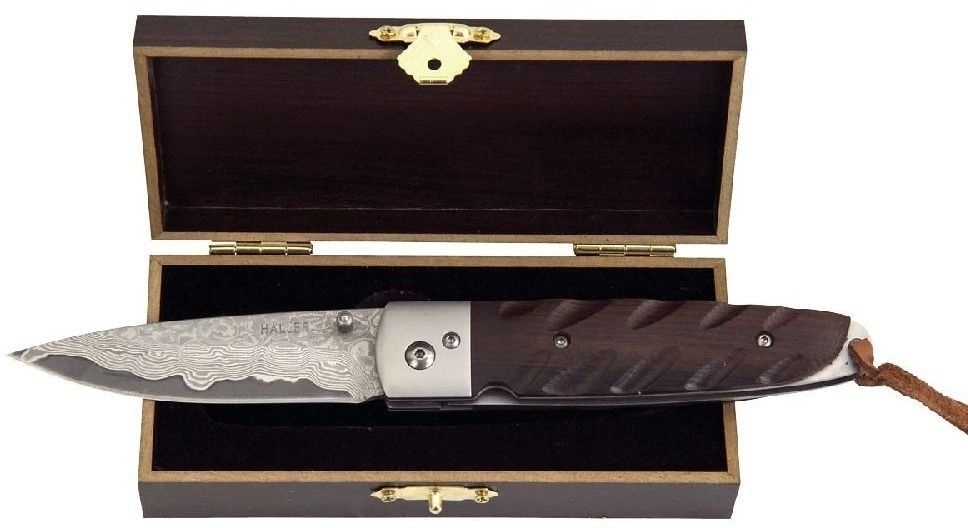 Bild von Damastmesser Sandelholzgriff 39 Lagen rostfreier Damast