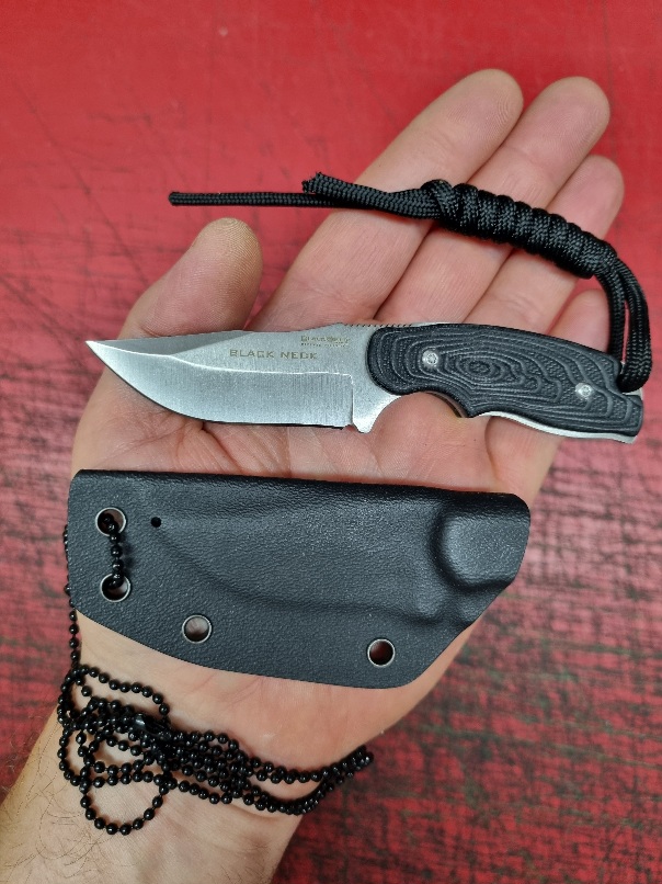 Bild von Blackfield Universalmesser Black Neckknife Umhängemesser Halsmesser EDC