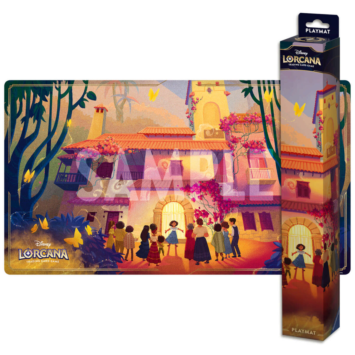 Bild von Ravensburger Lorcana Disney Lorcana TCG: Himmelsleuchten - Spielmatte Familie Madrigal