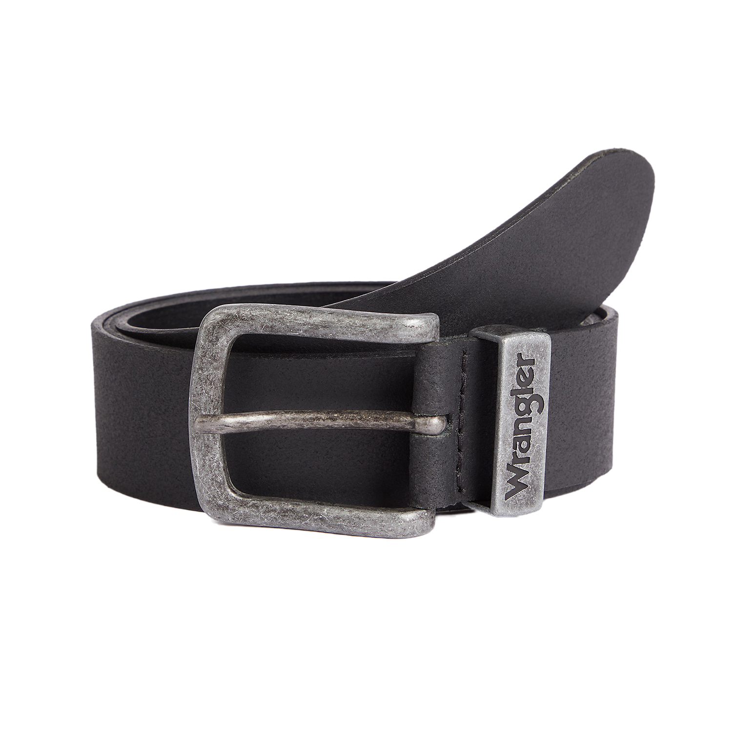 Bild von Wrangler Leder Gürtel - Basic Metal - Loop