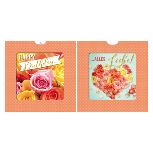 Bild von SUSY CARD 3D-Geburtstagskarte Sliding Card mit Rosenmotiv