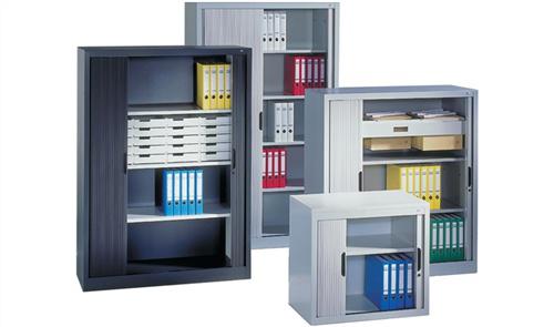 Bild von CP Rollladenschrank Omnispace mit Türen aus durchgehenden, flexiblen Kunststoffmatten