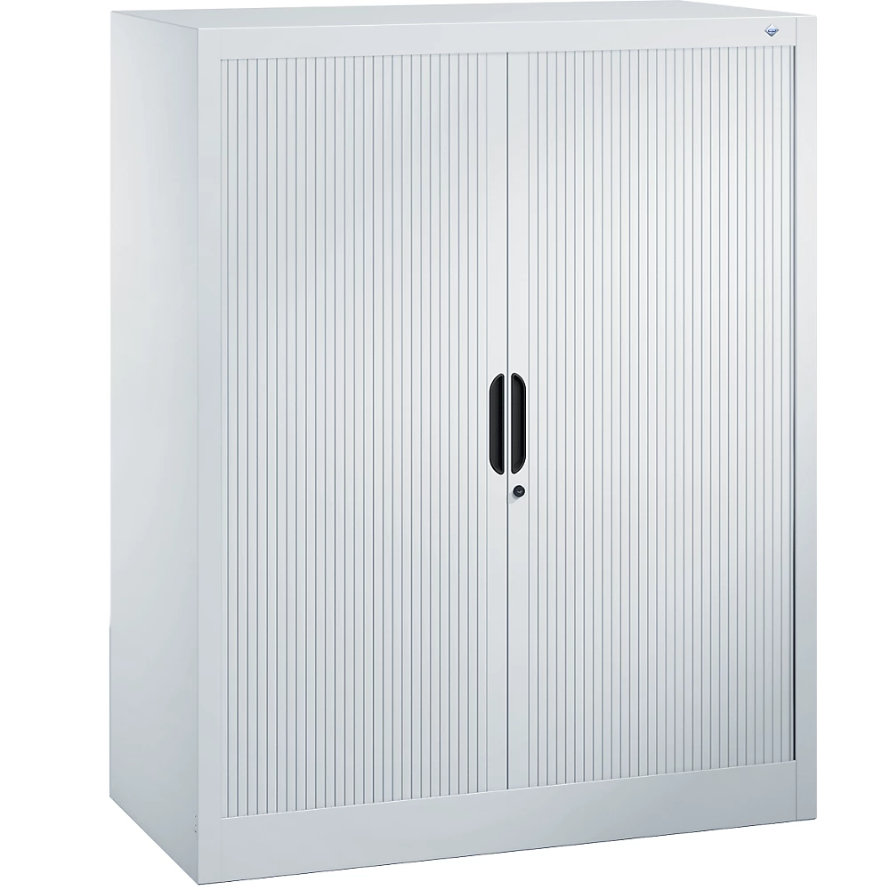 Bild von CP Omnispace Rollladenschrank silber 2 Fachböden 100,0 x 42,0 x 123,0 cm