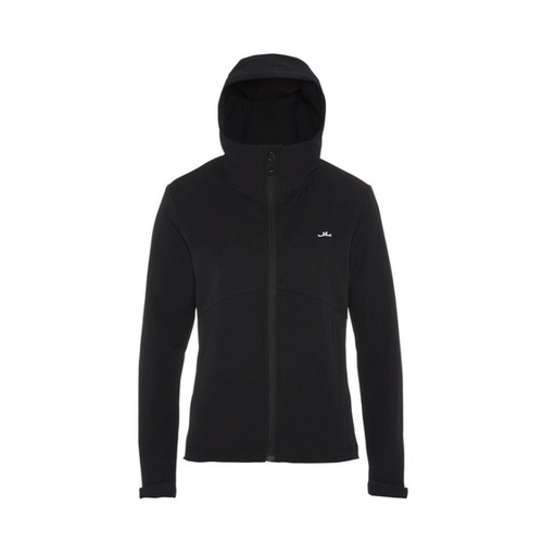 Bild von Jeff Green Damen Winddichte Wasserabweisende Atmungsaktive Softshell Jacke Kapuze Ida, Farbe: Black, Größe: 44