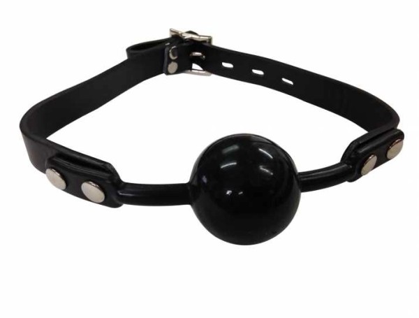 Bild von Fetisch Ballknebel in Schwarz